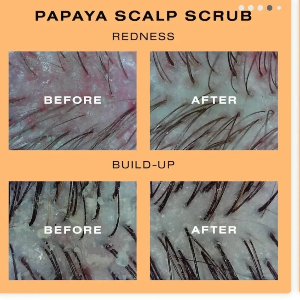 Ceremonia Papaya Scalp Scrub Shampoo